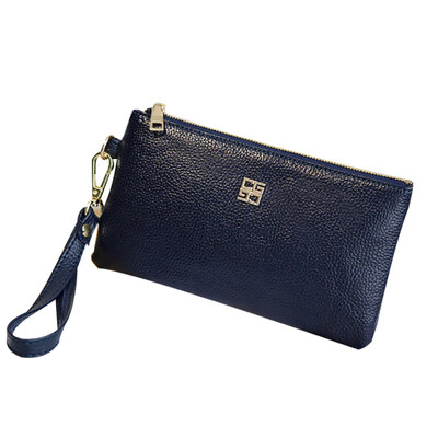 

Vintage Faux Leather Solid Color Women Long Purse Phone Cash Holder Clutch Bag
