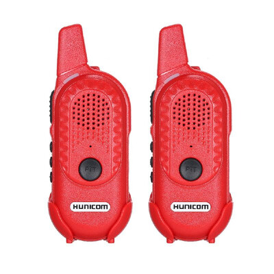 

Mini Intercom 2W High Power Hand Held Micro Interphone English Version Blue 2PCS