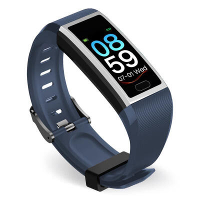 

114 Inch Color Screen Smart Bracelet USB Charging Fitness Tracker Blood Pressure Heart Rate Monitor For Adults