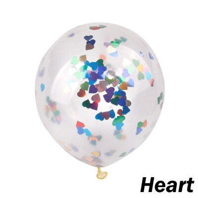 

New Hot 5pcs 12inch Multicolor Confetti Balloon Party Wedding Decoration Christmas Balloons Decoration Birthday Balloon for Kids