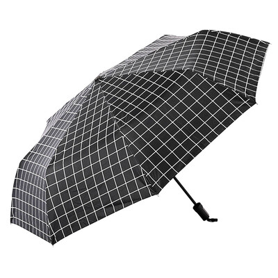 

Mini Folding Windproof Light Travel Creative Lady Black Glue Sunshade
