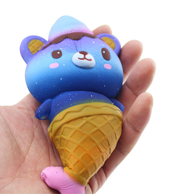 

Gotoamei Ice Cream Bear Scented Slow Rising Collection Squeeze Stress Reliever Toy
