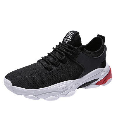 

2019 Light Weight Men Casual Shoes Mesh Breathable Outdoor Solid Sports Men Shoes Casual Fashion Men Walking Sneakers Shoes
