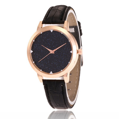 

Aibo explosion star sky hot trend belt womens watch