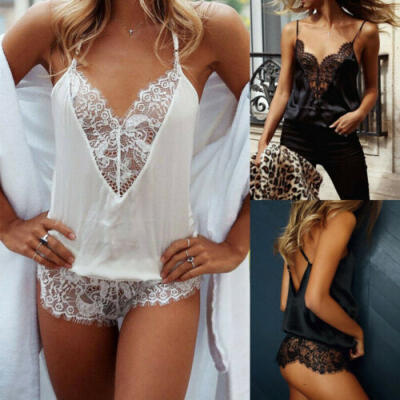 

New Womens Sexy Lingerie Sleepwear Underwear Jumpsuits Nightwear Bodysuit