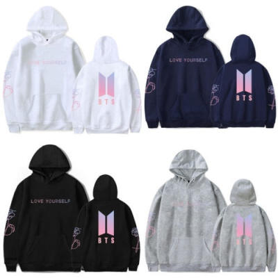 

Kpop BTS Bangtan Boys love Yourself Hoodie SUGA J-HOPE JIMIN JIN V Sweatshirt