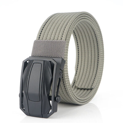 

High Quality Military Equipment Canvas Belt For Men Tactical Designer Jeans Belt Nylon Strap Sports Car Design Buckle Waist Belt