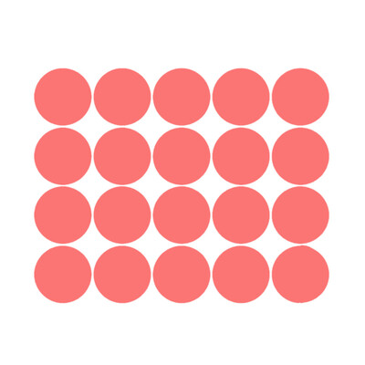 

〖Follure〗Easy Peel Stick Gold Wall Decal Dots 2 Inch 200 Decals Safe on Walls Paint