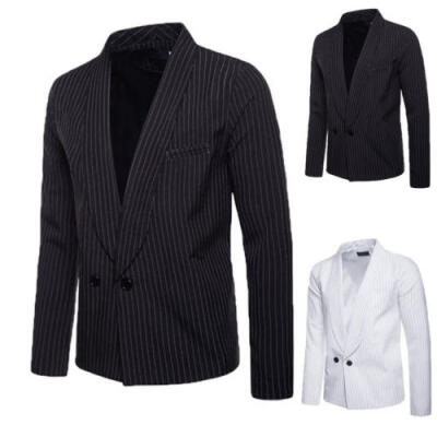 

Men´s Fashion One Button Slim Fit Casual Business Suit Dress Blazer Coat Jacket