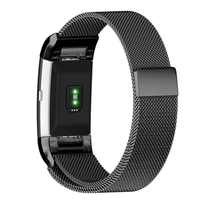 

For Fitbit Charge2 Milan Strap With 316L Stainless Steel Milan Ring Replacement Wristband