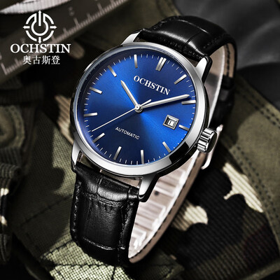 

Augustus OCHSTIN leather waterproof calendar mens automatic mechanical watch mens watch