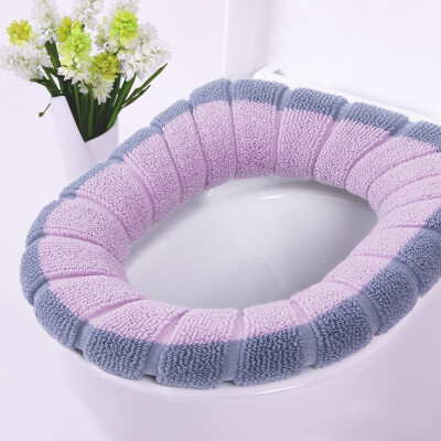 

〖Follure〗Bathroom Toilet Seat Closestool Washable Soft Warmer Mat Cover Pad Cushion