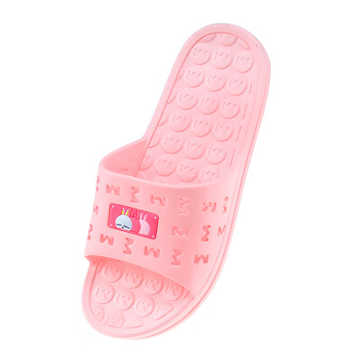 

MashiMaro rogue rabbit couple models home indoor bathroom wild beach shower sandals&slippers MM806 pink 40