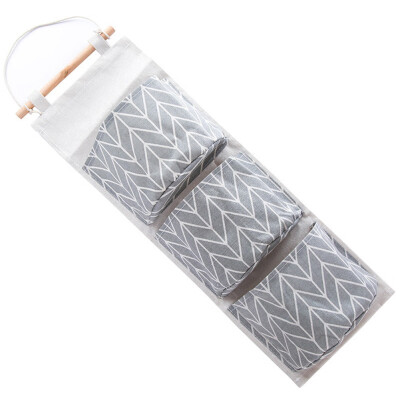 

Wall Door Hanging Storage Bag Cotton Linen Household Debris Storage Bag Storage Bag