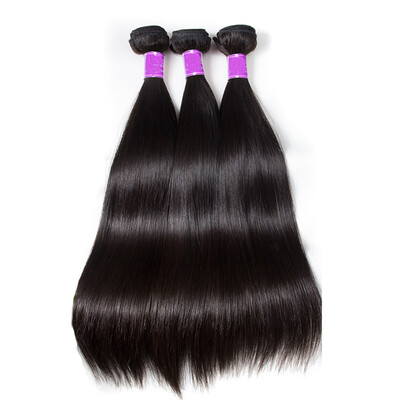 

Amazing Star Peruvian Virgin Hair Straight 3 Bundles Unprocessed Peruvian Hair Bundles Human Hair Weave