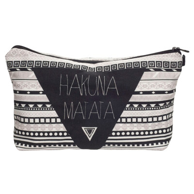 

New Fashion Women Letters Letter Printing Makeup Cosmetic Bag Organizer Toiletry Storage Travel Handbag Wash Pouch