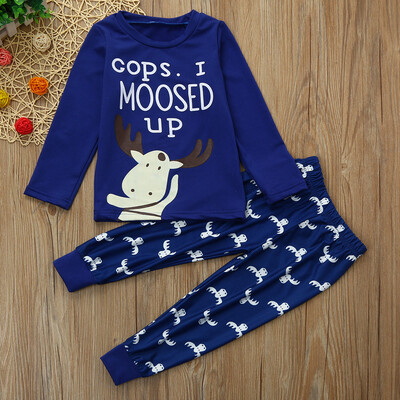 

Women Family Matching Xmas Pajamas Set Women Kid Adult PJs Sleepwear Nightwear