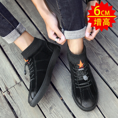 

Mens shoes autumn Joker casual canvas shoes Korean fashion shoes youth tide shoes