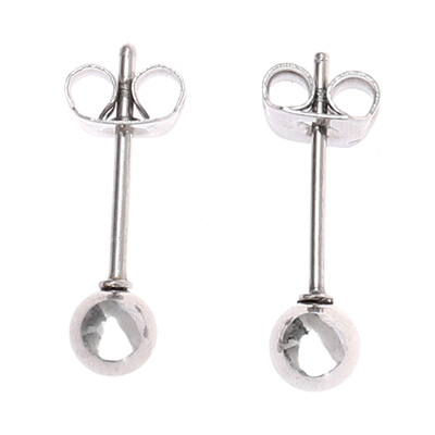 

Fashion Titanium Steel Stainless Small Steel Ball Ball Fine Needle Hypoallergenic Unisex Ear Jewelry