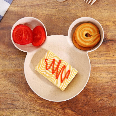

Cartoon Cute Ears Plate Melamine Tableware