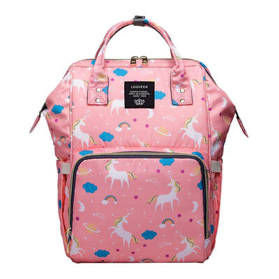 

Mummy Maternity Diaper Handbag Graffiti Large Baby Nursing Travel Backpack