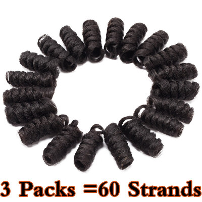 

3 Pack Jamaican Bounce Crochet Hair Wand Curl Synthetic Hair Crochet Braids Afro Kinky Braiding Hair Extensions African Braids