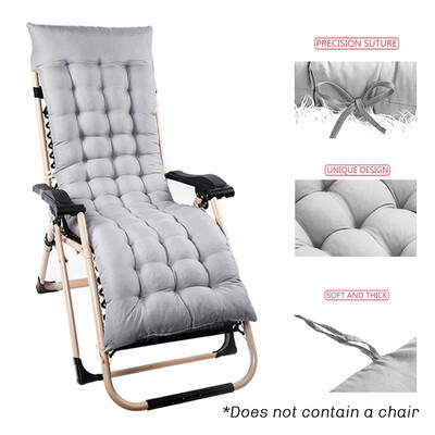 

Garden Rocking Deck Chair Cushion Outdoor Pool Patio Backyard Thick Sun Seat Pad Does not include a chair