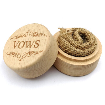 

18 Styles Personalized Rustic Wedding Wood Ring Box Holder Custom Wedding Ring Bearer Gift Box Decoration Holder