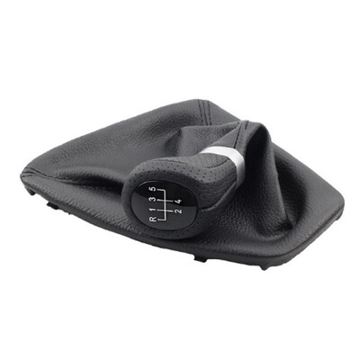 

5 Speed 6 Speed Car Shift Knob For BMW E90 E91 E92 Left Hand Driving LHD Gear Lever Knob With Leather Boot With  Logo