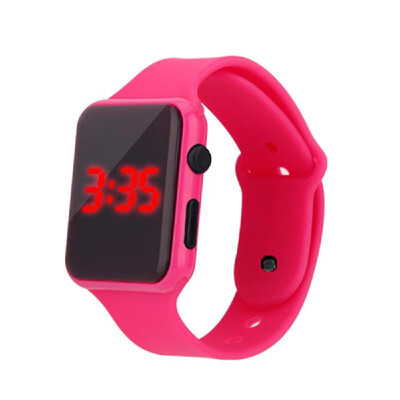 

Student Fashion Rectangle Watch Intelligent Electronic LED Watch