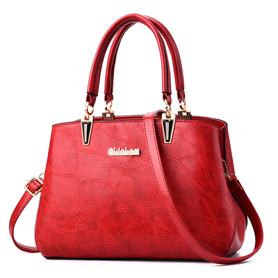 

Big Girl Spring&Summer European&American Retro Fashion Simple Large Capacity Handbag with One Shoulder Slanting Mothers B