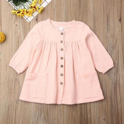 

Newborn Toddler Baby Girls Cotton Party Pageant Tutu Dresses Sundress Clothes
