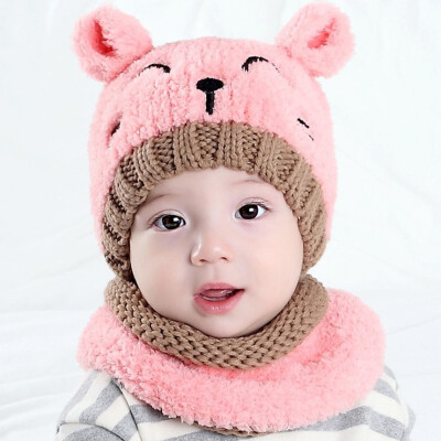 

New fur cap&baby cap for children aged 1-3 years