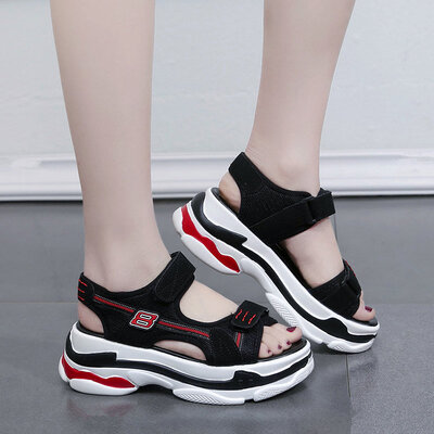 

Sandals female Roman students all-in-the-ground platform beach shoes shoes&shoes