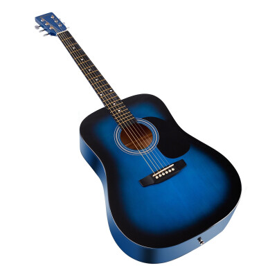 

Sonart 41" 6 Strings Acoustic Folk Guitar-Blue