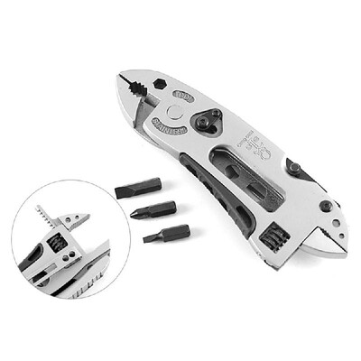 

New Outdoor Multitool Pliers Pocket Screwdriver Set Kit Adjustable Wrench Spanner Repair Survival Hand Multi Tool