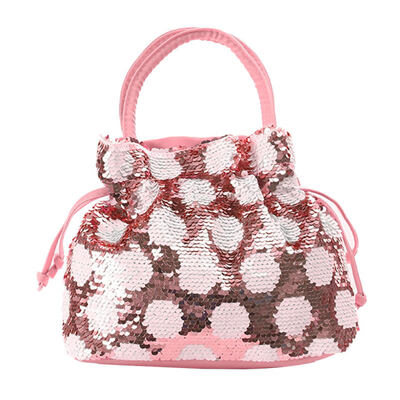 

Fashion Women Sequins Dot Casual Shoulder Bag Handbag Shopping Pouch with Handle