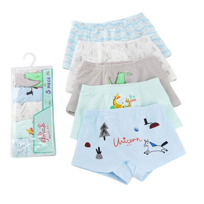 

Boy combed cotton 5 loaded boxer briefs JF3003C