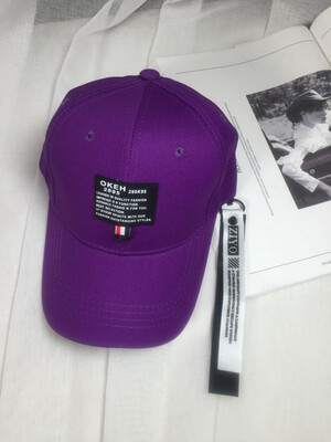 

Hat men&women cotton new fashion long floating with hanging cap Korean version iron ring outdoor tide baseball cap