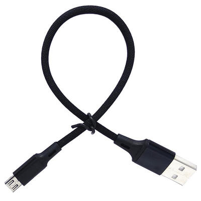 

1Pcs 25cm Micro USB 20 Data Cable Charge Cord for Samsung Nokia HTC Sony etc