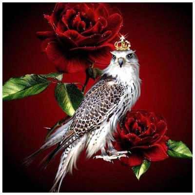 

5D DIY Full Drill Diamond Painting Bird Queen Cross Stitch Embroidery Kits