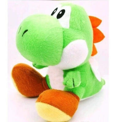 

Super Mario Brothers Bros Green Yoshi 7&quot Stuffed Toy Kids Plush Doll