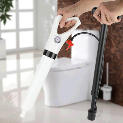 

Greensen High Pressure Air Power Drain Blaster Toilet Plunger Gun Sink Plunger Cleaner Pump for Toilet