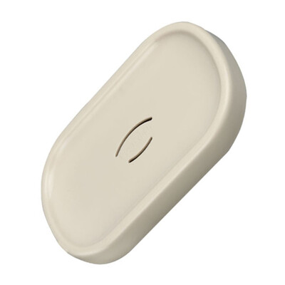 

Drain Soap Box Bathroom Plastic Holder Washroom Simple Coverless Soap Case Solid Color Container