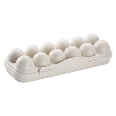 

301165cm New Eggs Storage Box Case With Lid 12-grid Snap-in Type Anti-collision Anti-breaking