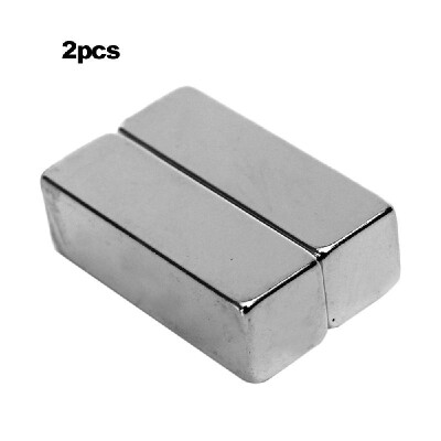 

2pcs N50 Strong Magnety Blocks Rare Earth Neodymium Magnety for DIY Craft Scientific&Office Multi-use 30x10x10mm