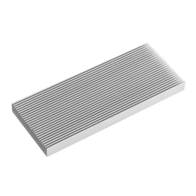 

〖Follure〗100x41x8mm Aluminum Heat Sink Heatsink for High Power LED Amplifier Transistor