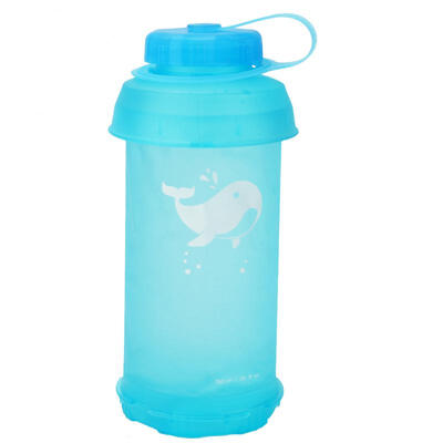 

Greensen 750ML Blue Outdoor Portable Foldable Sports Water Bottle for Travel Biking Running Hiking