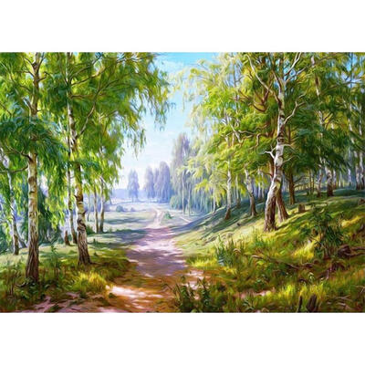 

5D DIY Full Drill Diamond Painting Landscape Tree Cross Stitch Embroidery