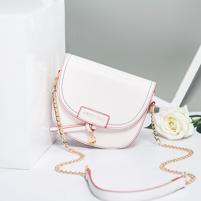 

Womens Bag Slant Bag Simple Tide One Shoulder Fashion Small Square Bag Girl Chain Occidental Style